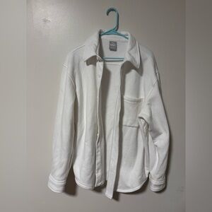 Aritzia TNA Cozy Fleece Boyfriend Shacket